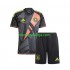 Camisola Alemanha Guarda-redes Criança Equipamento Primeiro Euro 2024 Manga Curta